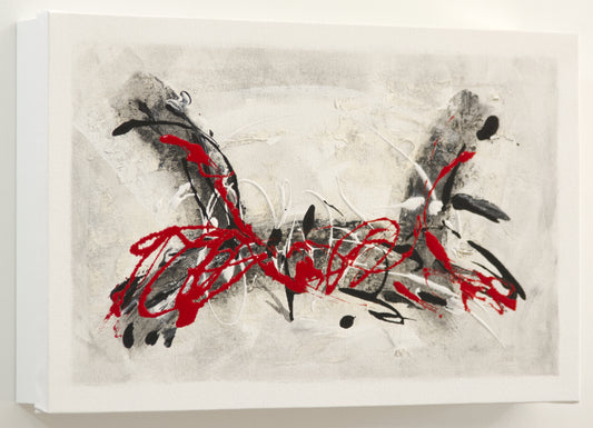 Tapa de Contador Pintada a Mano, 100% Original, Abstracta estilo Pollock, Incluye Tornillos y Tacos. Medidas: Interior 37x22x4cm Exterior 41x26x6cm