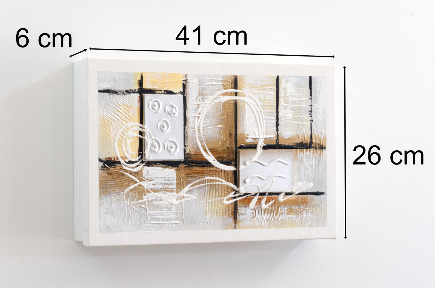 Tapa de Contador Pintada a Mano, 100% Original, Rústica Marrón y Plata, Incluye Tornillos y Tacos. Medidas: Interior 37x22x4cm Exterior 41x26x6cm