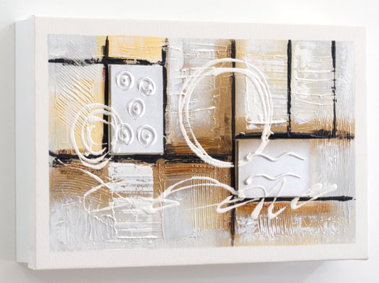 Tapa de Contador Pintada a Mano, 100% Original, Rústica Marrón y Plata, Incluye Tornillos y Tacos. Medidas: Interior 37x22x4cm Exterior 41x26x6cm
