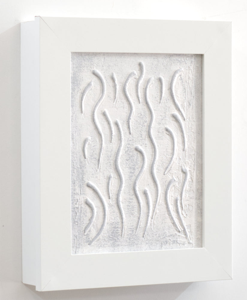 Armario para Llaves, con 15 Ganchos, Pintado a Mano con Relieve, con Marco, 26x31x6 cm, Incluye Tacos y Tornillos