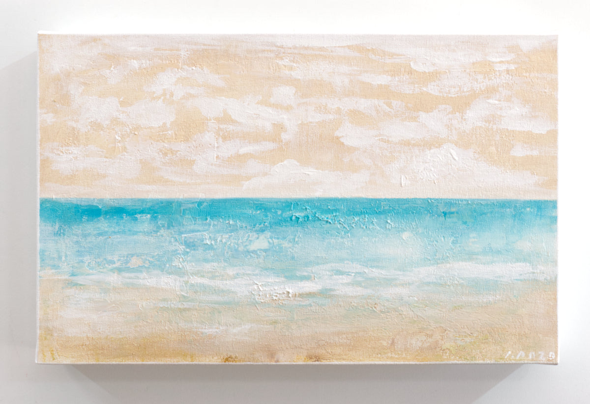 Tapa de Contador Pintada a Mano, 100% Original, Paisaje Marina, Incluye Tornillos y Tacos. Medidas: Interior 37x22x4cm Exterior 41x26x6cm