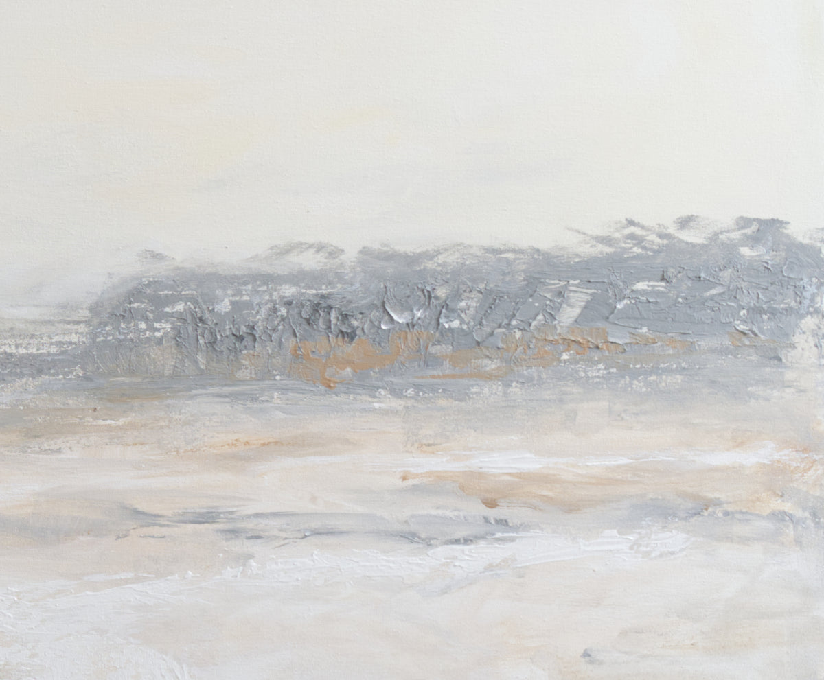 CUADRO PINTADO "PAISAJE ABSTRACTO" 150X60 CM