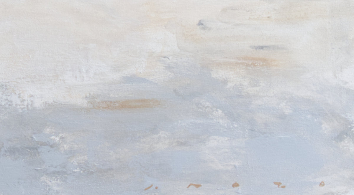 CUADRO PINTADO "PAISAJE ABSTRACTO" 150X60 CM